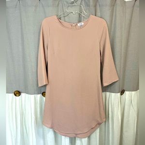 Pale Pink Mini Dress